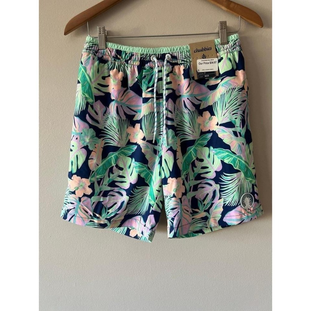 Chubbies Men's Night Faunas Swim Trunks Medium NWT